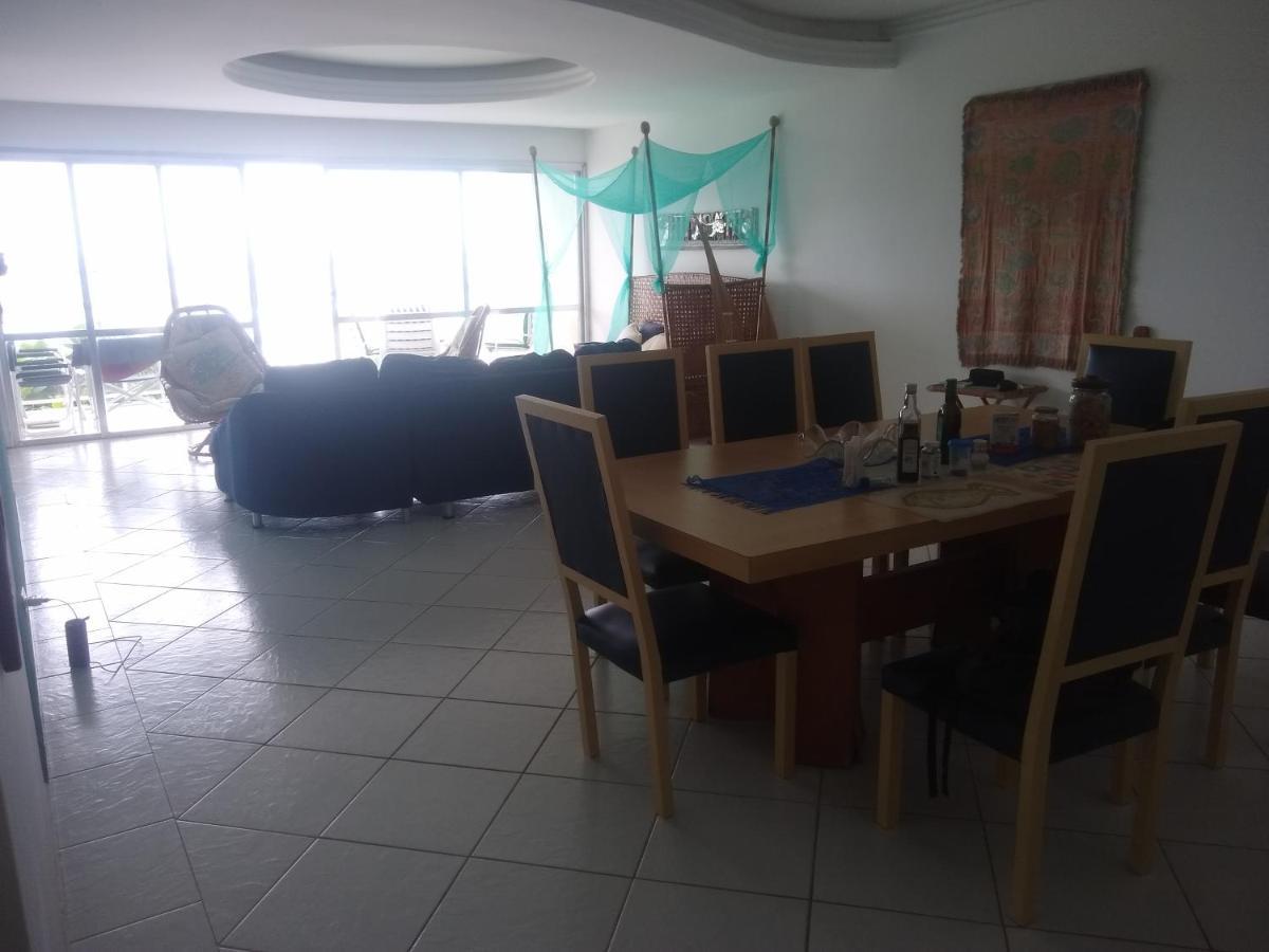 Apto Enorme Pe Na Areia, Vista Linda C/ Academia E Sauna غوارويا المظهر الخارجي الصورة