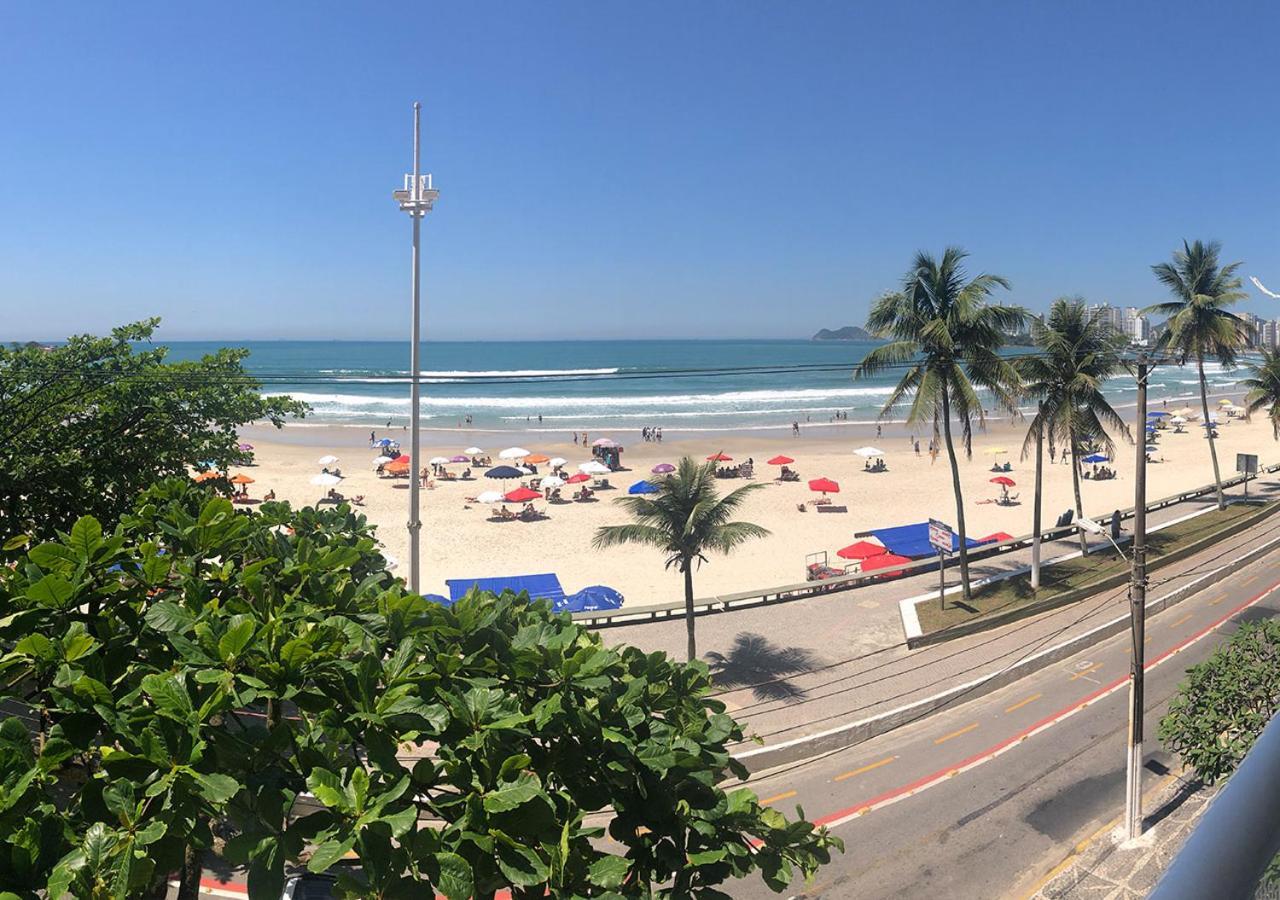 Apto Enorme Pe Na Areia, Vista Linda C/ Academia E Sauna غوارويا المظهر الخارجي الصورة